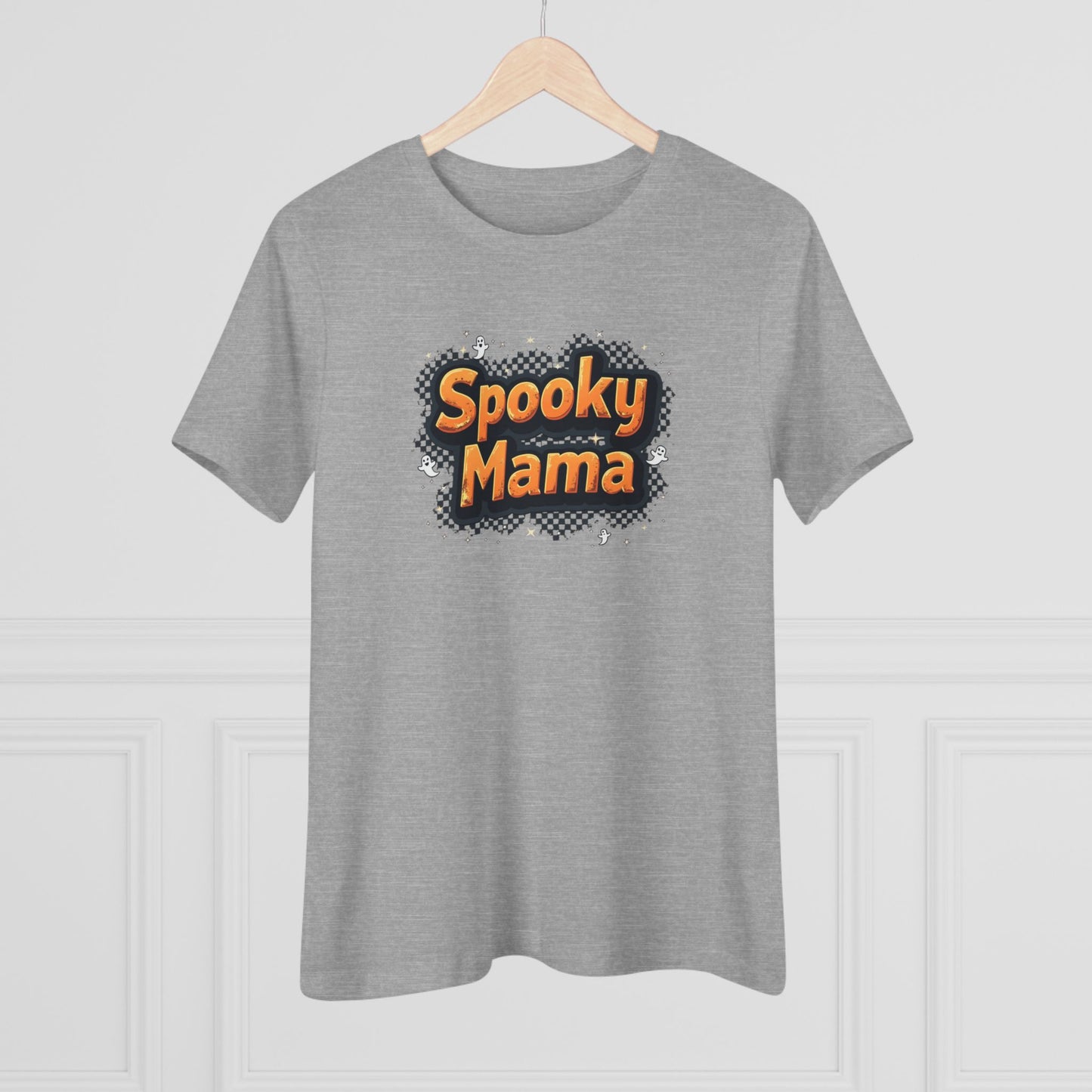 Spooky Mama Tee — Women's Halloween Graphic Shirt