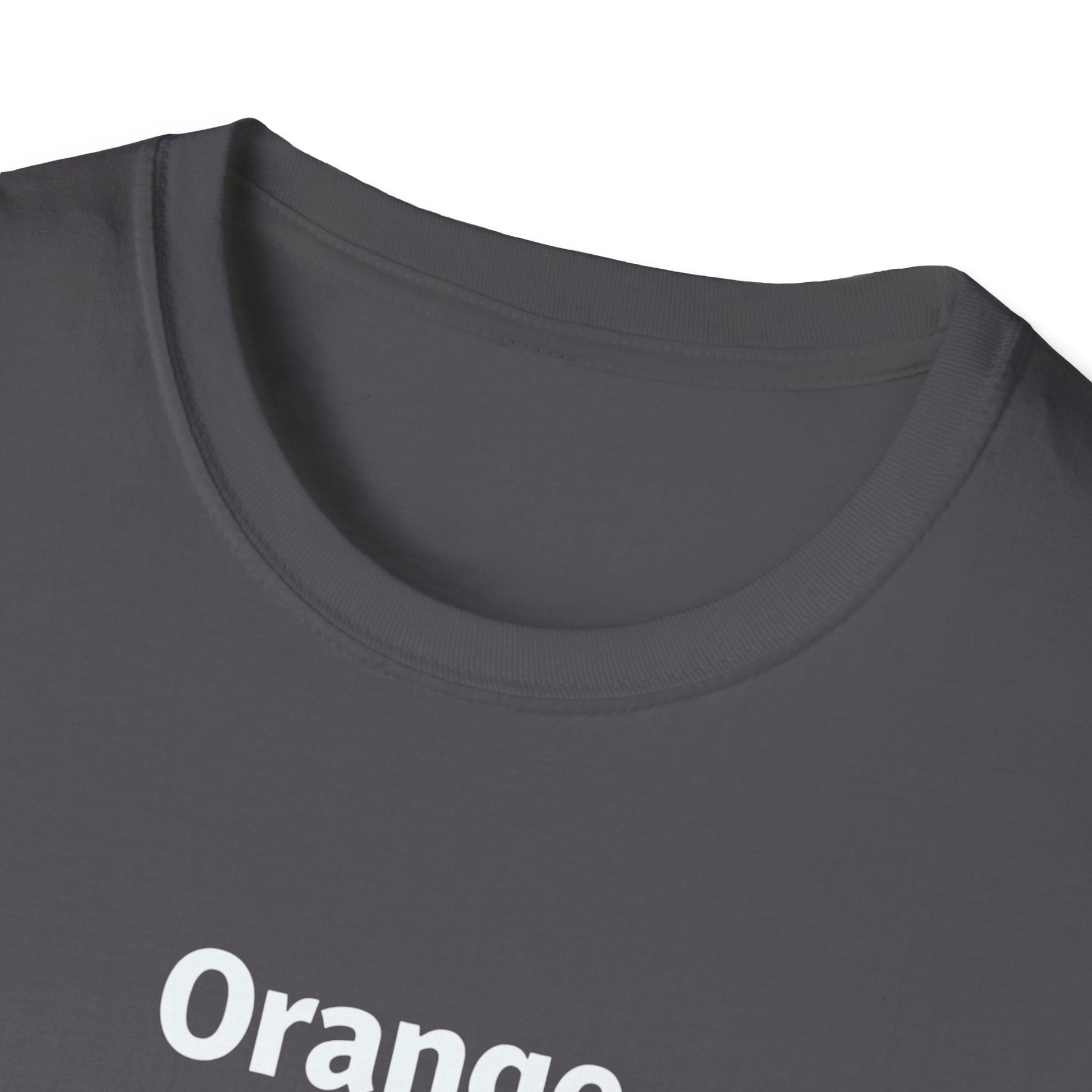 Grateful Orange T-Shirt, Unisex Casual Wear, Thanksgiving Shirt, Fall Vibes Tee, Gift for Friends, Comfortable Everyday Apparel - Psychonaut Swag