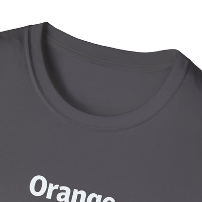 Grateful Orange T-Shirt, Unisex Casual Wear, Thanksgiving Shirt, Fall Vibes Tee, Gift for Friends, Comfortable Everyday Apparel - Psychonaut Swag