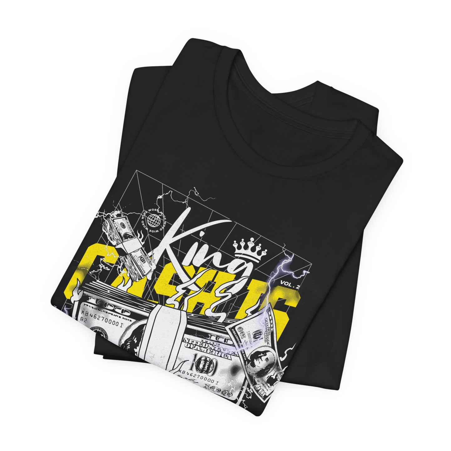 King of Cash, Unisex Jersey Short Sleeve Tee