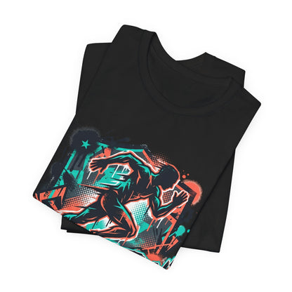 Sports Massage T-Shirt — Athletic Runner Graphic Tee