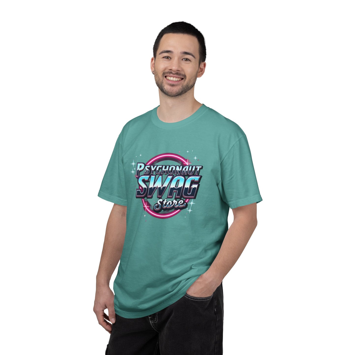 Retro 'Psychonaut SWAG Store' Graphic T-Shirt
