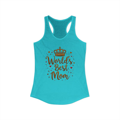 World's Best Mom, Women's Ideal Racerback Tank