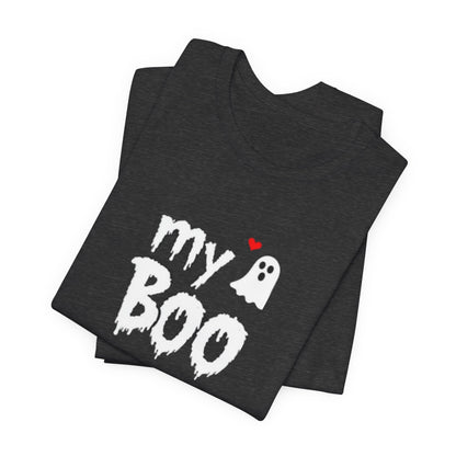 My Boo Ghost T-Shirt – Cute Halloween Couple Tee