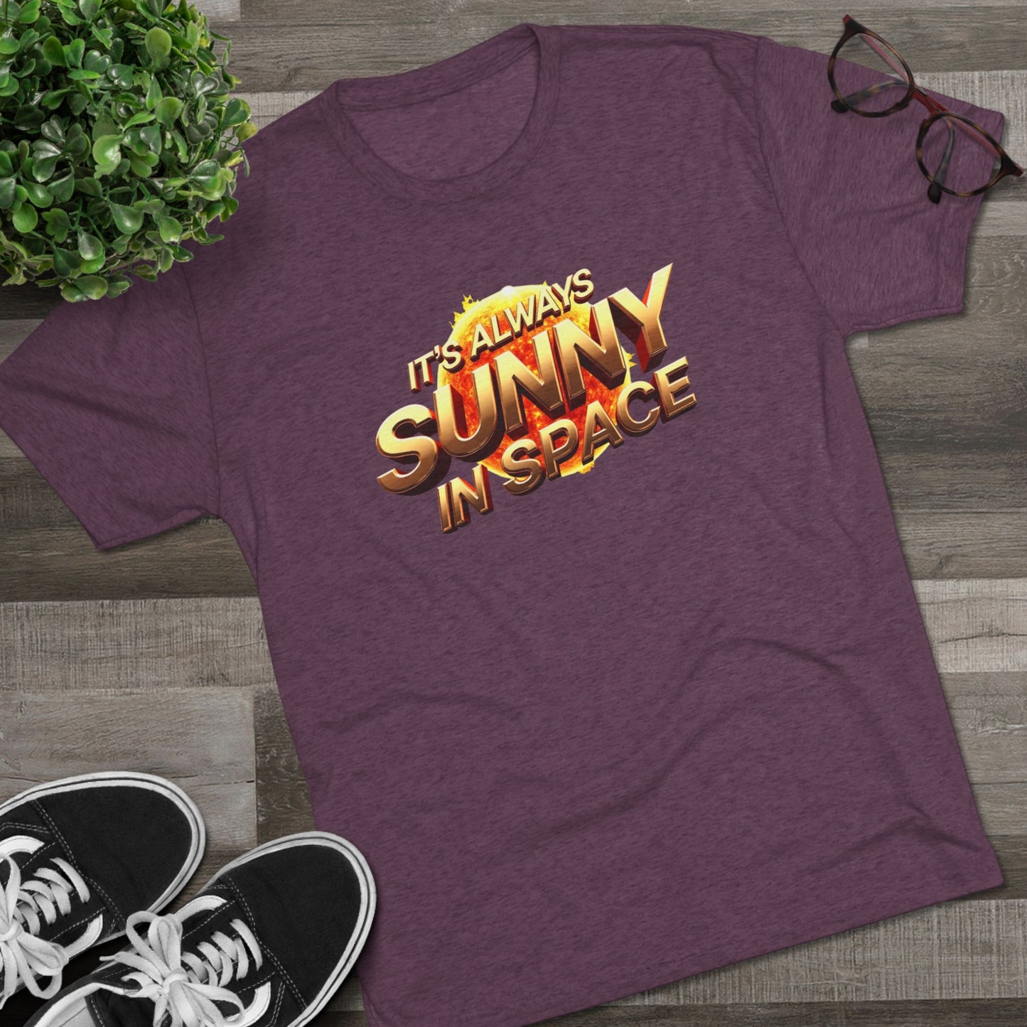 It's Always Sunny in Space Tee — Retro Sci‑Fi Graphic T-Shirt