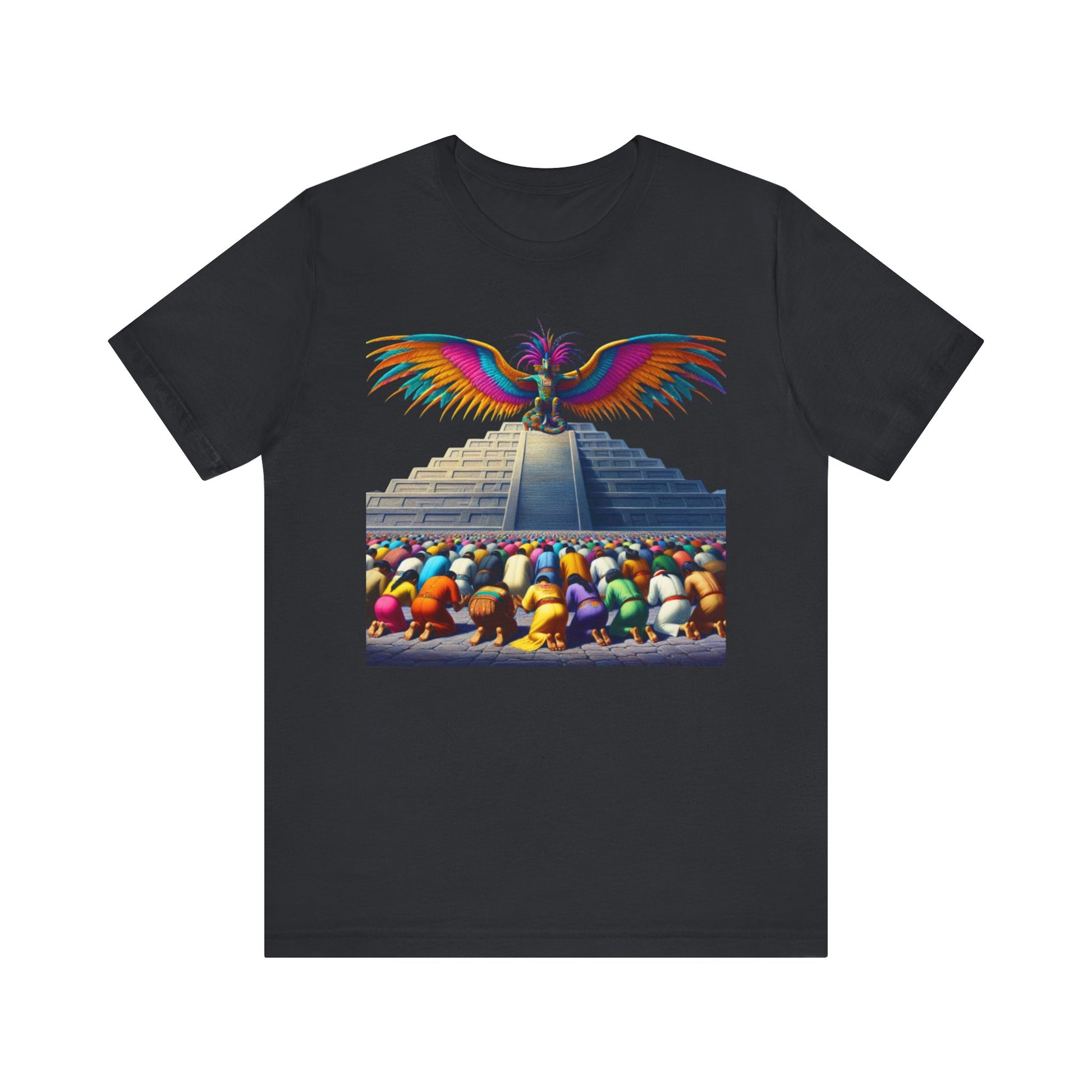 Feathered Serpent, Unisex Jersey Short Sleeve Tee - Psychonaut Swag
