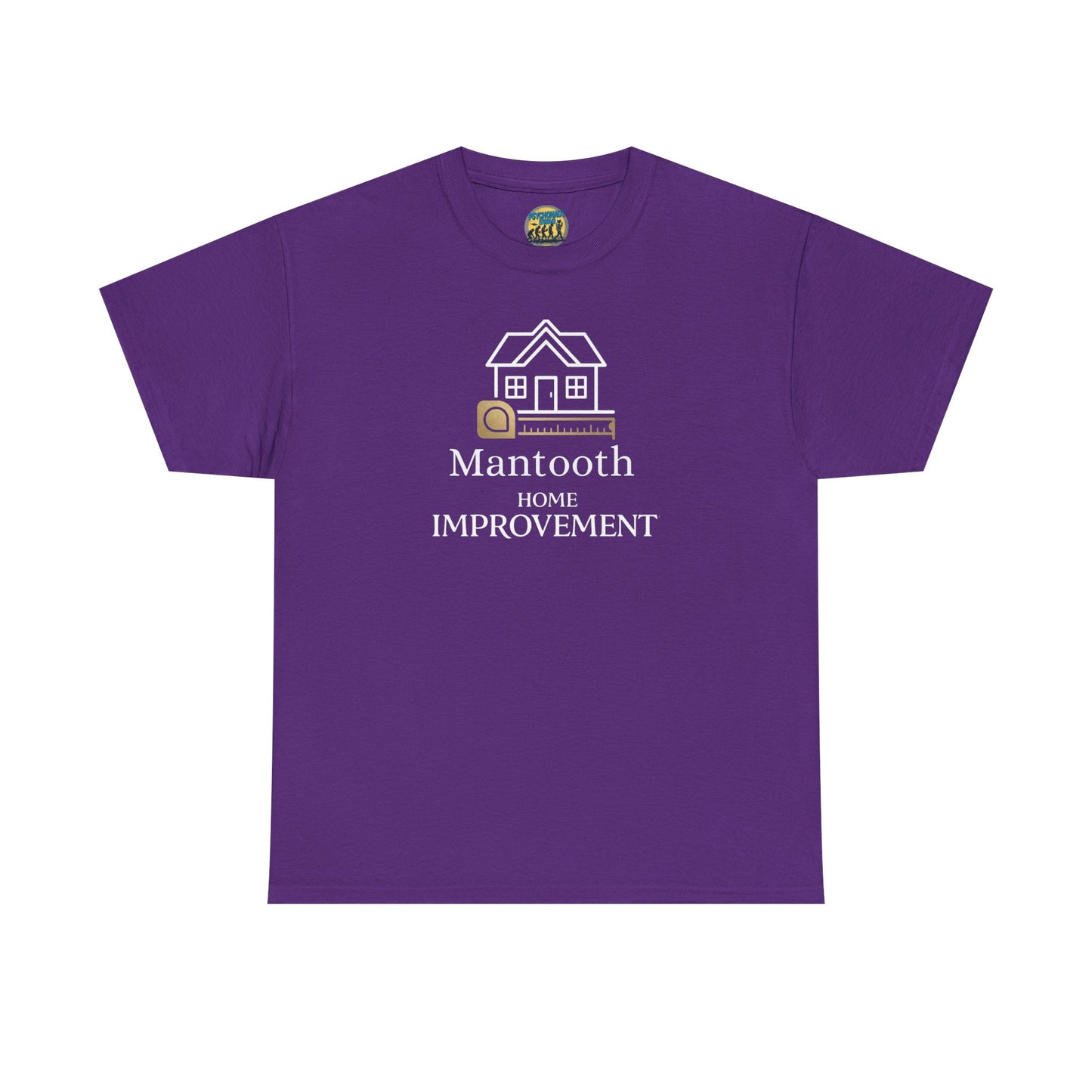 Mantooth Home Improvement Mock 3 Unisex Heavy Cotton Tee