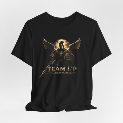 Team Internal Peace, Guardian of The Cross Tee — Military Brotherhood Graphic T-Shirt