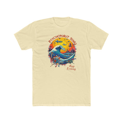 Keep Evolving, Psychonaut Swag  Keep Exploring Unisex Tee | Adventure T-Shirt, Gift for Travelers, Fun Casual Wear, Unique Graphic Shirt, Summer Style
