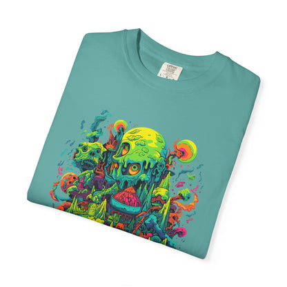 Psychedelic Dream Graphic T-Shirt — Sticky Trippy Art Tee