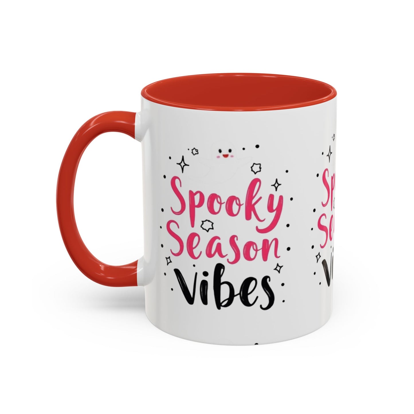 Spooky Season Vibes Accent Coffee Mug (Halloween 11/15oz)