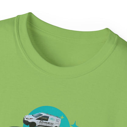 Advanced Car Service Humor Tee, Funny T-Shirt for Mechanics, Auto Enthusiasts, Gift for Dad, Car Lover Apparel, Perfect for Birthdays