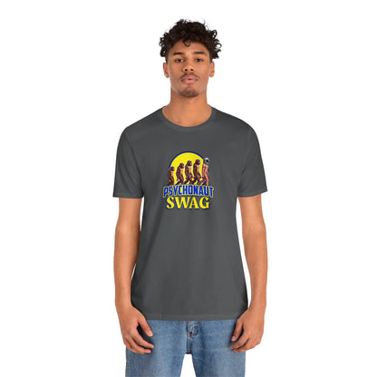 Psychonaut Swag, Small Biz Swag | Unisex Jersey Short Sleeve Shirt, Car Enthusiast Apparel, Gift for Him, Auto Detailing Tee, Casual Wear