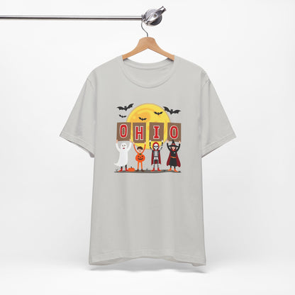 Halloween sports fan Tee, Fun T-Shirt for Fall, Unisex Short Sleeve Shirt, Spooky Season Apparel, Halloween Party Outfit, Gift for Halloween [...]