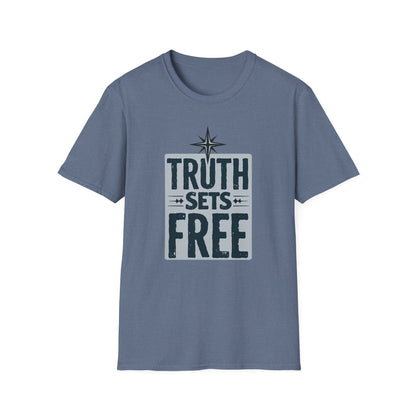 Truth sets Free, Unisex Softstyle T-Shirt - Psychonaut Swag