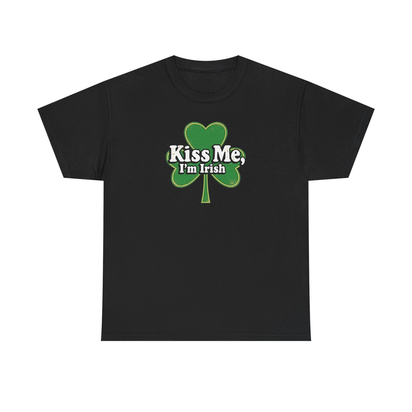 Kiss Me I'm Irish T-Shirt — St. Patrick's Day Shamrock Tee