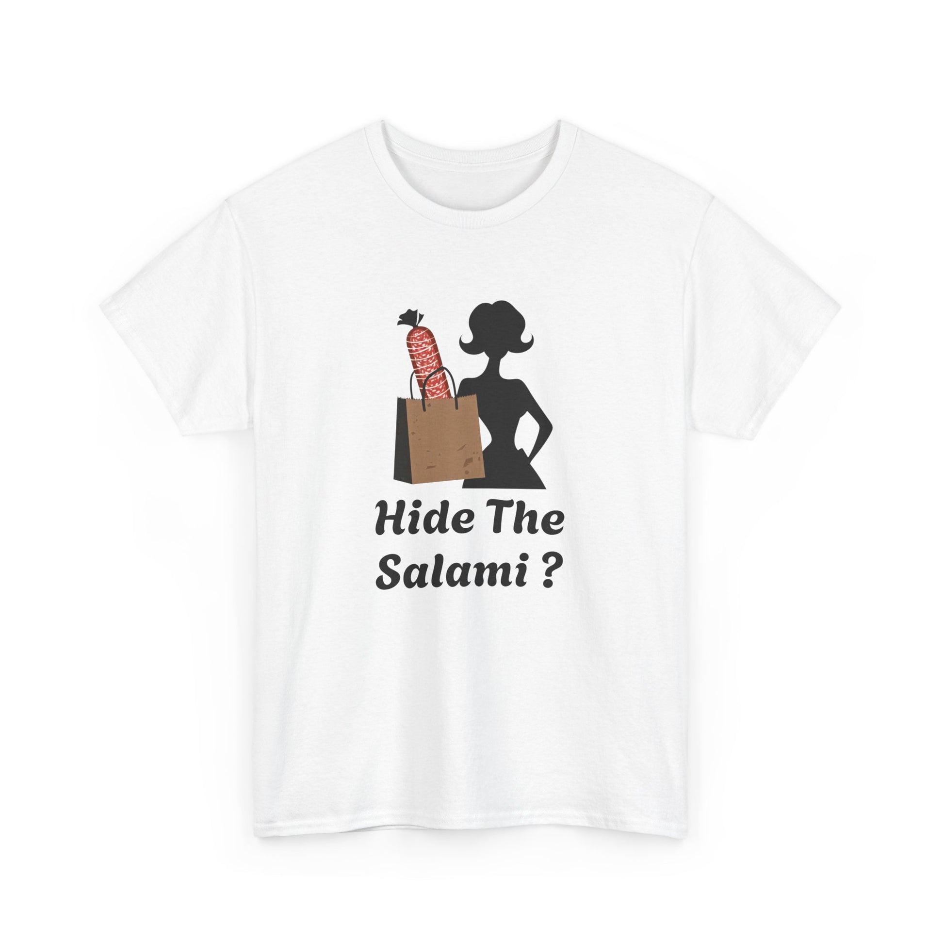Hide the Salami Tee, Unisex Heavy Cotton Tee - Psychonaut Swag