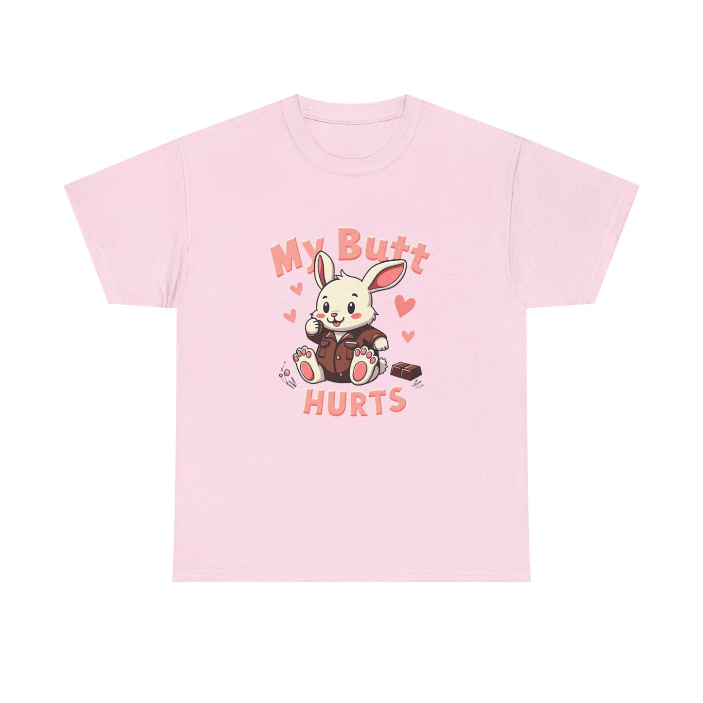 My Butt Hurts Bunny T-Shirt — Cute Kawaii Bunny Graphic Tee
