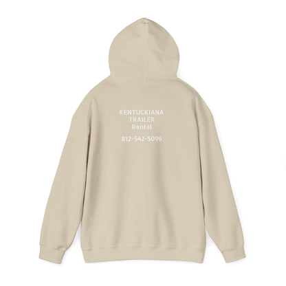 Kentuckiana Small biz swag, Trailer Rental Hoodie for Road Trips, Gifts for Adventure Lovers, Unique Hoodie for Renters, Travel Gear, Funny Sweatshirt