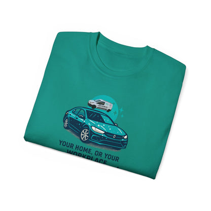 Advanced Car Service Humor Tee, Funny T-Shirt for Mechanics, Auto Enthusiasts, Gift for Dad, Car Lover Apparel, Perfect for Birthdays