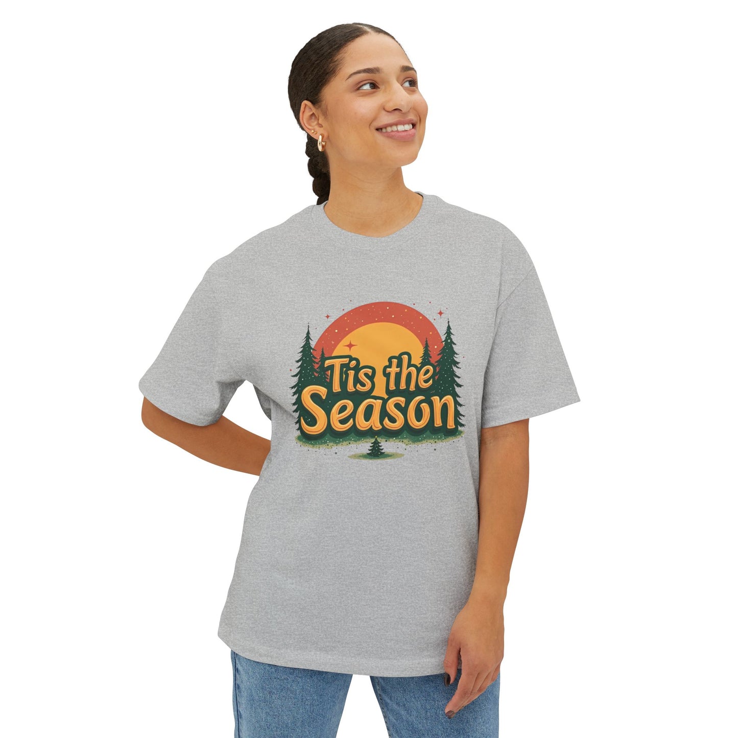 Tis the Season Tee — Retro Holiday Nature Graphic T-Shirt