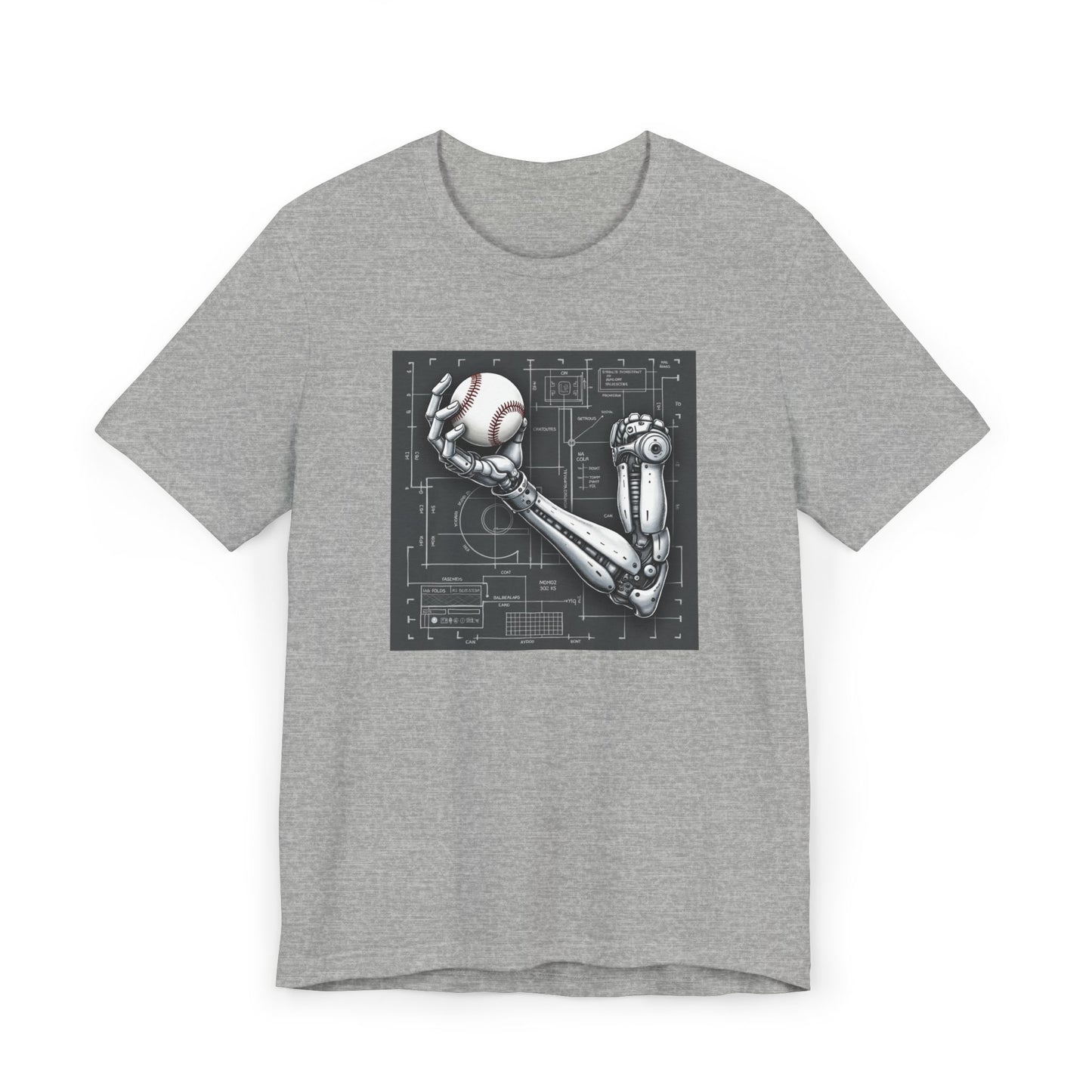 Bionic Baseball, Unisex Jersey T-Shirt