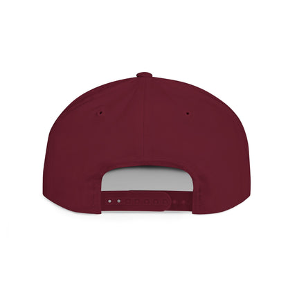 Fix Your Face-Leah, Flat Bill Snapback Cap, Trendy Snapback Hat, Funny Quote Hat, Casual Streetwear Cap, Unique Gift for Friends