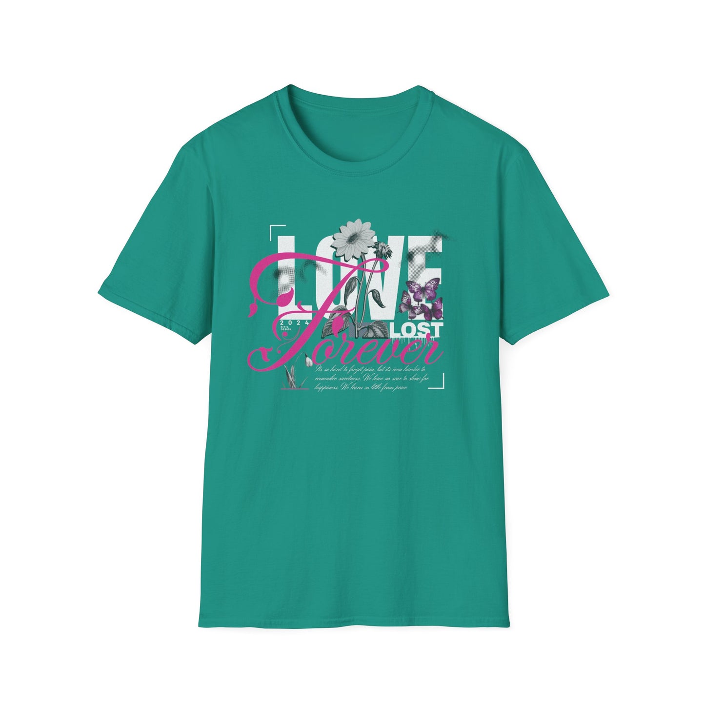 Love Lost Forever Tee — 'Love lost forever in expression' Graphic T-Shirt