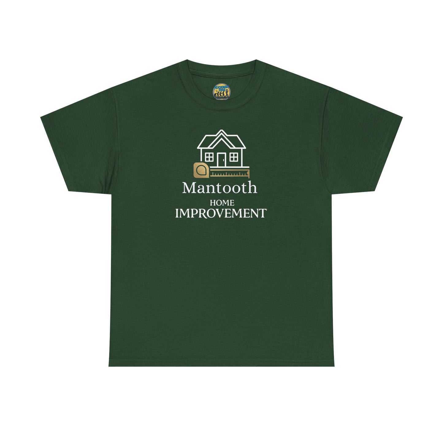 Mantooth Home Improvement Mock 3 Unisex Heavy Cotton Tee