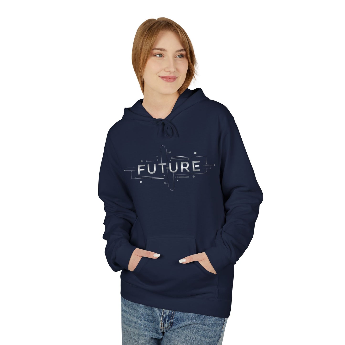 Future Hoodie — Minimal Inspirational Graphic Pullover