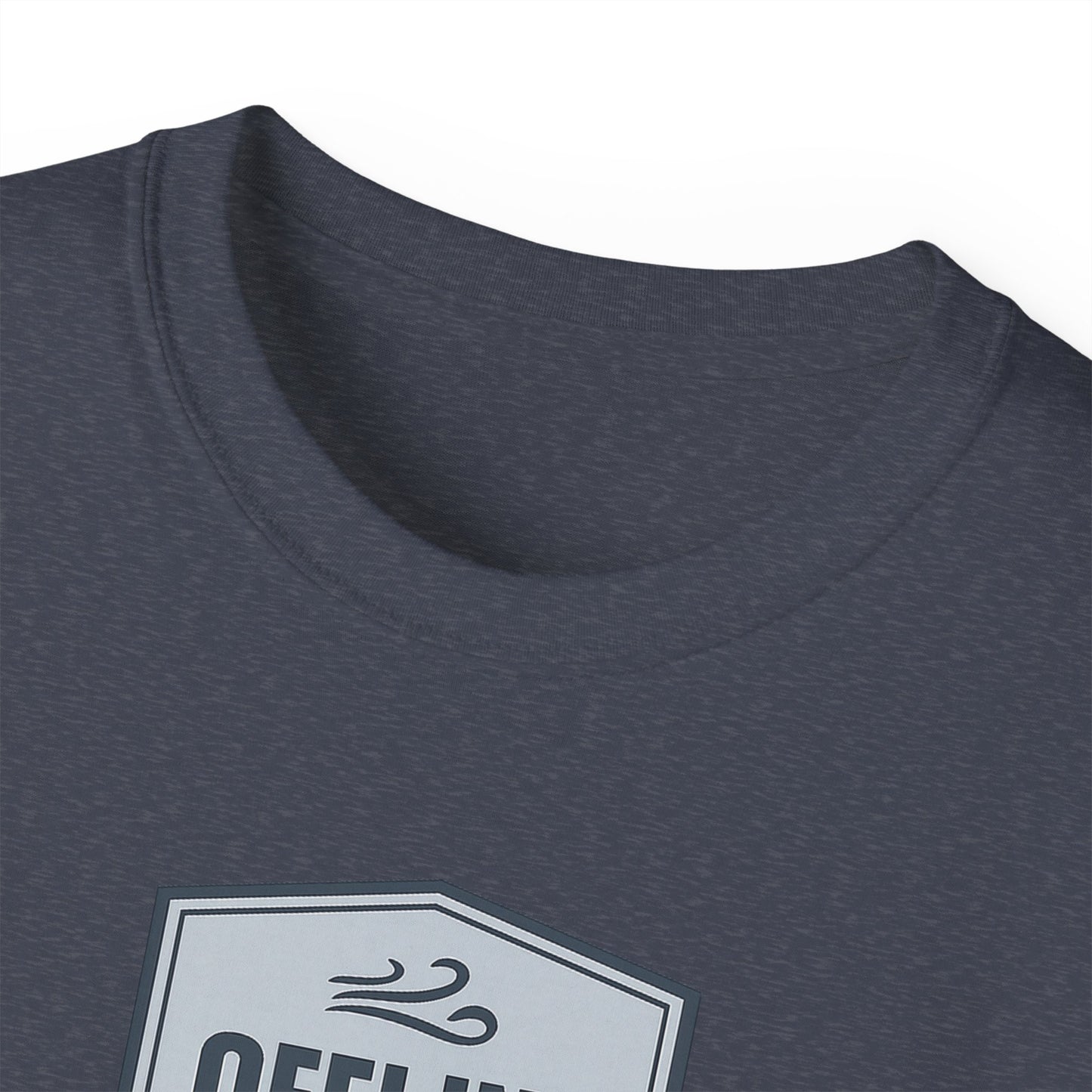 Offline Club Cotton Tee — Vintage Badge Graphic T-shirt