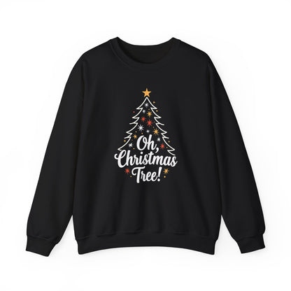 Christmas Tree Sweatshirt – "Oh, Christmas Tree!" Holiday Crewneck