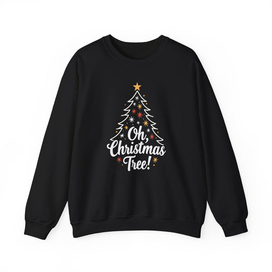 Christmas Tree Sweatshirt – "Oh, Christmas Tree!" Holiday Crewneck