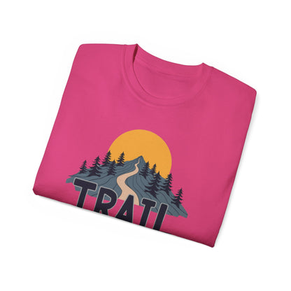 Trail Therapy Unisex Ultra Cotton Tee | Outdoor Lover Gift, Adventure Shirt, Nature Tee, Hiking Apparel, Relaxation Wear - Psychonaut Swag