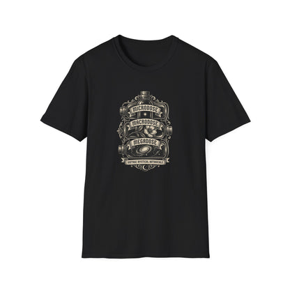 Epic Dose Graphic T-Shirt — Microdose, Macrodose, Megadose Vintage Design