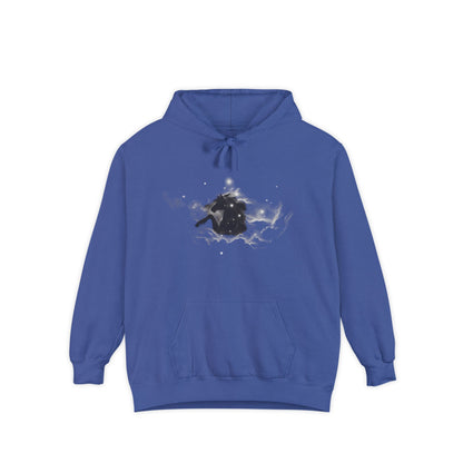 Constellation, Unisex Garment-Dyed Hoodie - Psychonaut Swag
