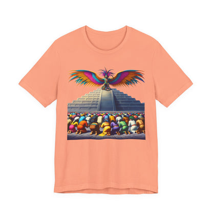 Feathered Serpent, Unisex Jersey Short Sleeve Tee - Psychonaut Swag