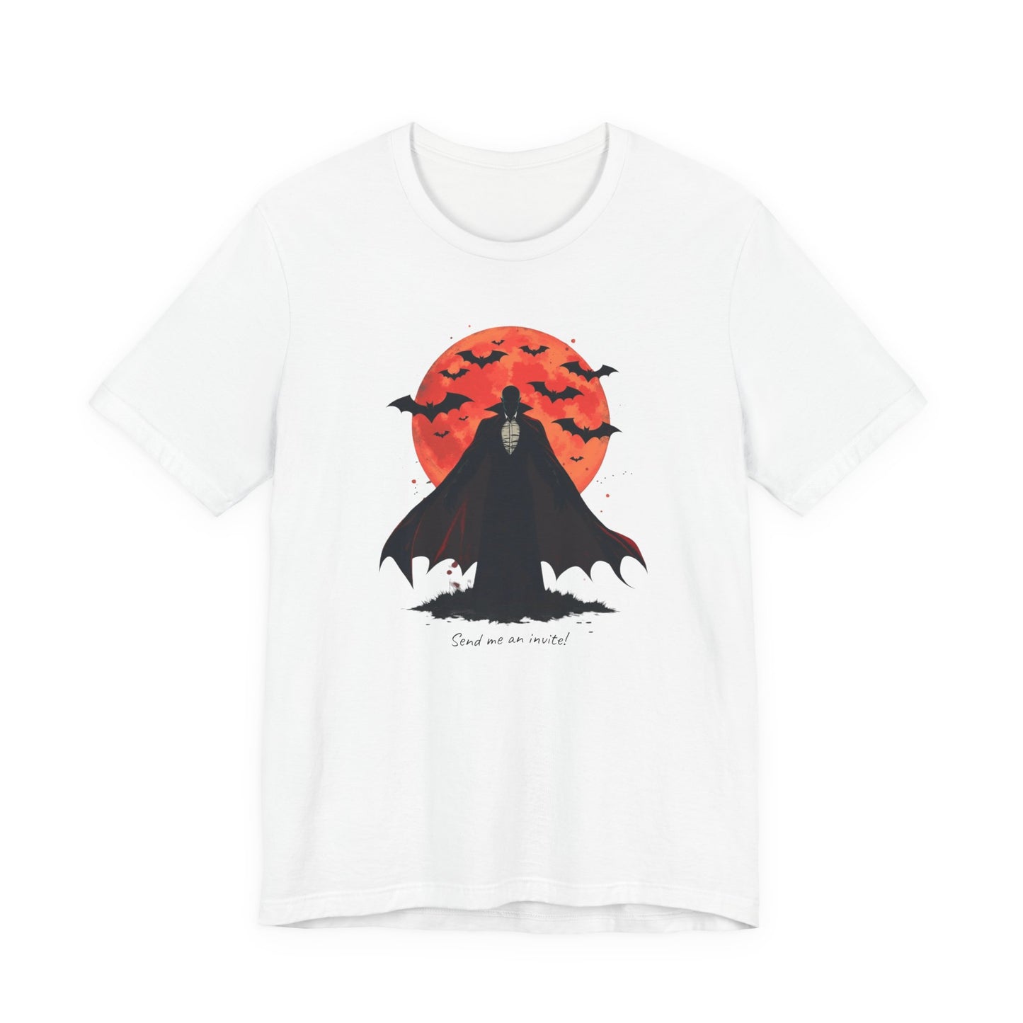 Dracula Tee — Never invite inside - graphic T-Shirt
