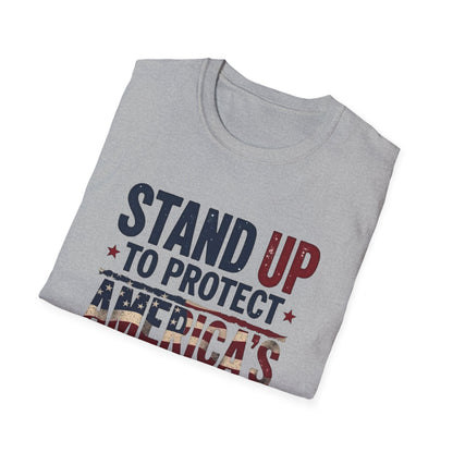 Stand Up to Protect America’s Border T-Shirt