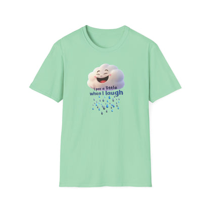 Cloud Laughing Causes Rains, Unisex Softstyle T-Shirt