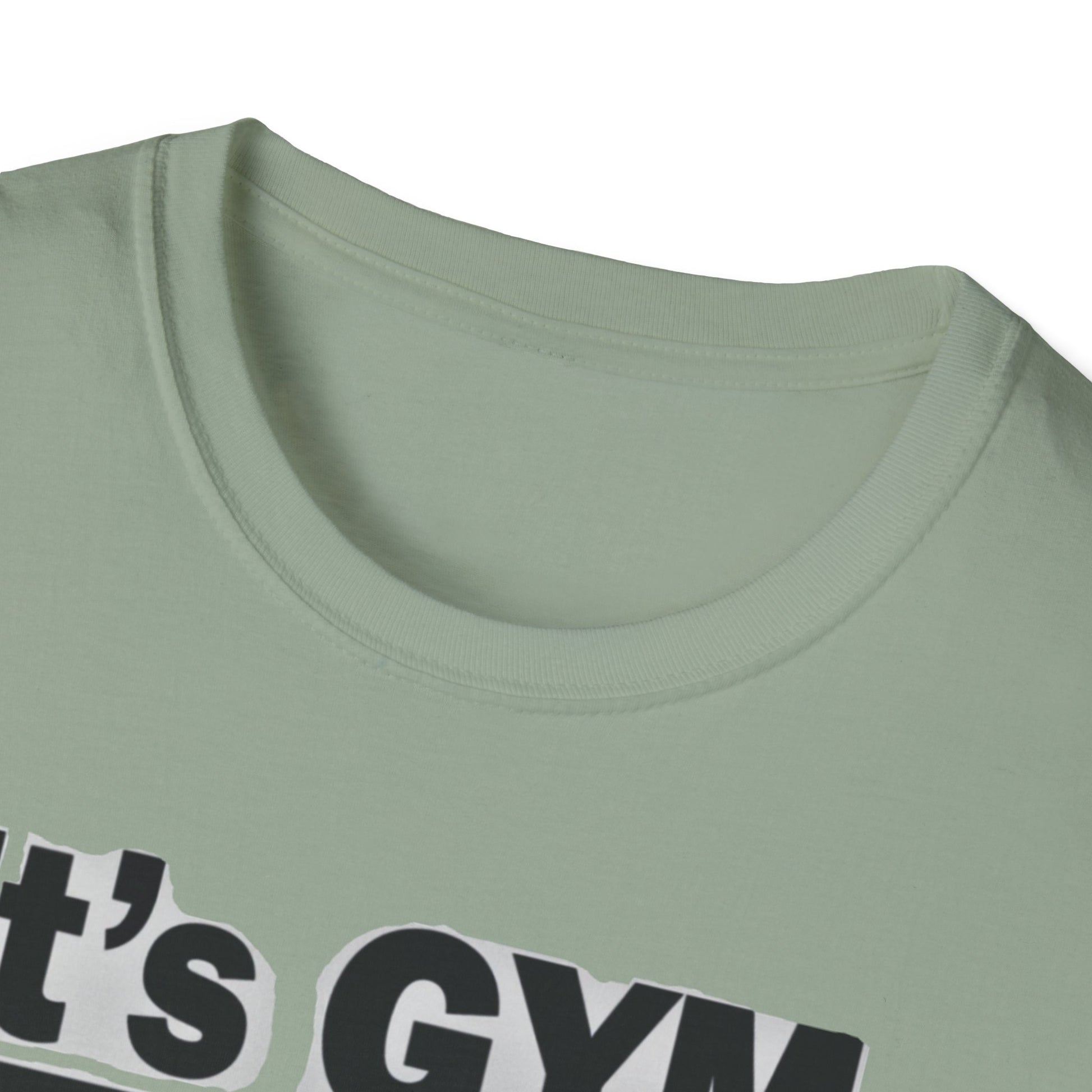 It's Gym Time T-Shirt, Motivational Workout Shirt, Fitness Apparel, Gift for Gym Lovers, Casual Sport Tee - Psychonaut Swag
