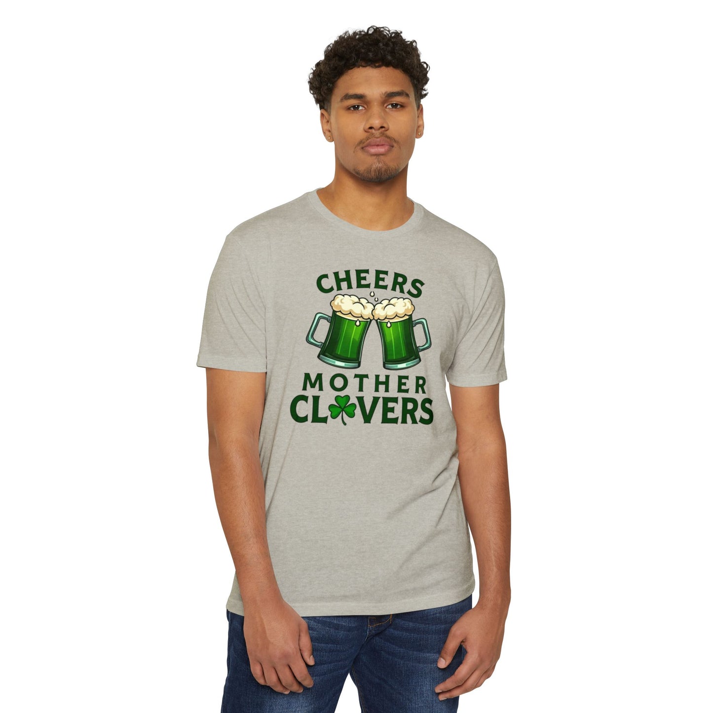 Cheers, St Patrick’s tee, Unisex CVC Jersey T-shirt
