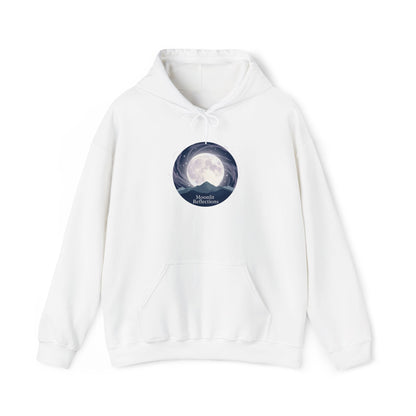 Moonlit Cove Hoodie – Serene Nightscape Graphic Sweatshirt