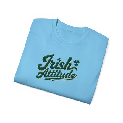 Irish Attitude T-Shirt — St. Patrick’s Day Green Script Tee