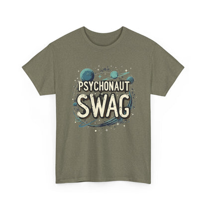 Galactic Vibe, Psychonaut Swag T-Shirt, Unisex Cotton Tee, Spiritual Vibes, Gift for Psychonauts, Casual Everyday Wear, Unique Graphic Tee