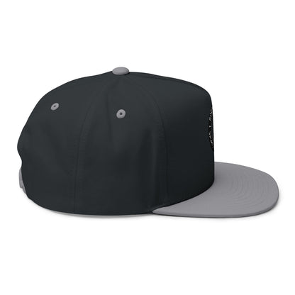 Sports Massage, Embroidered Flat Bill Cap — 'Body in Motion Sports Massage' Logo Snapback