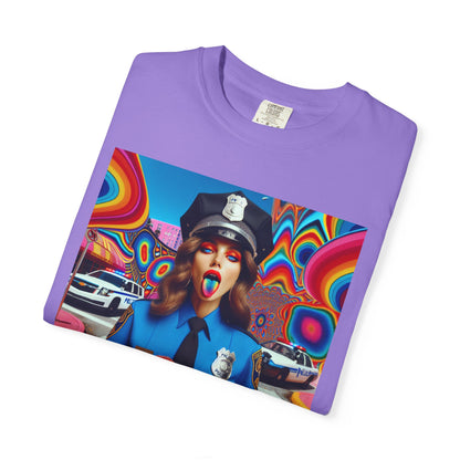 Holding, Unisex Garment-Dyed T-shirt - Psychonaut Swag