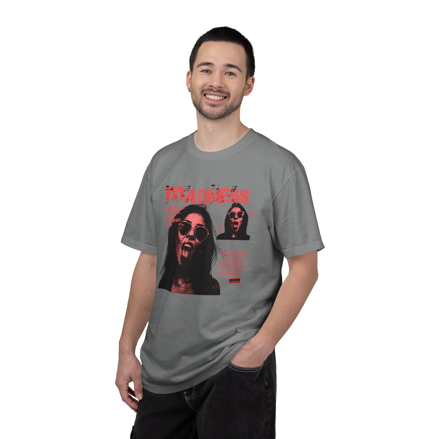 Madness Vintage Photo Graphic T‑Shirt