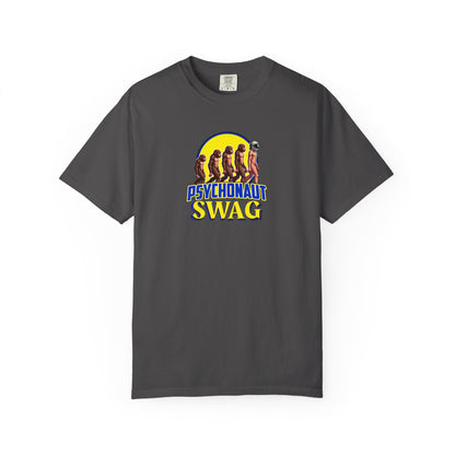 Psychonaut Swag small biz,  Unisex Garment-Dyed T-Shirt | Unique Gift for Festival Lovers, Streetwear, Casual Style, Summer Wardrobe, Psychedelic Art