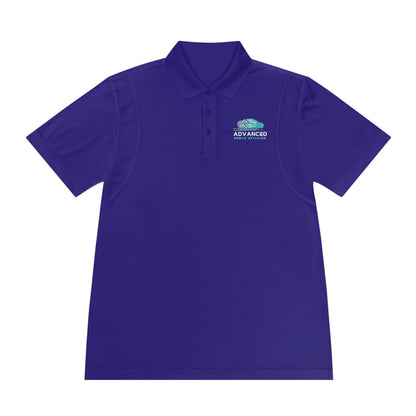 Advanced Mobile, Men's Sport Polo Shirt, Activewear, Casual Dress Shirt for Men, Perfect for Outdoor Activities, Golf, and Everyday Wear